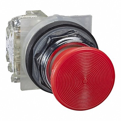 SCHNEIDER ELECTRIC 9001KR24RH13 Mushroom Head Push Button Non Illuminated Red SPDT