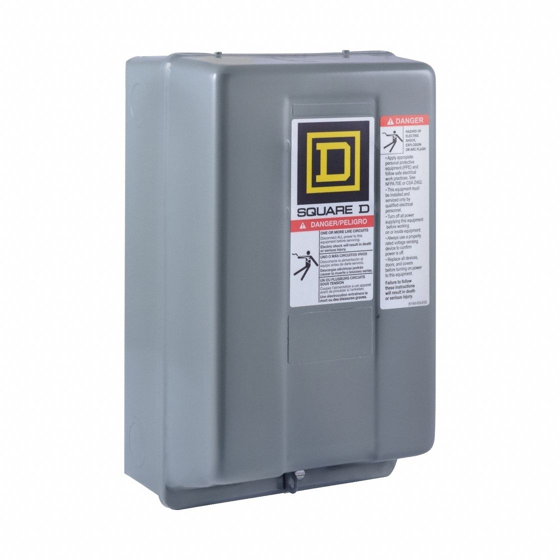 SQUARE D 8903SMG3V02 Lighting Contactor 600Vac 30A Nema