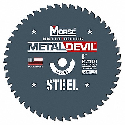 MORSE 102704WWG Carbide Circular Saw Blade Arbor 5/8