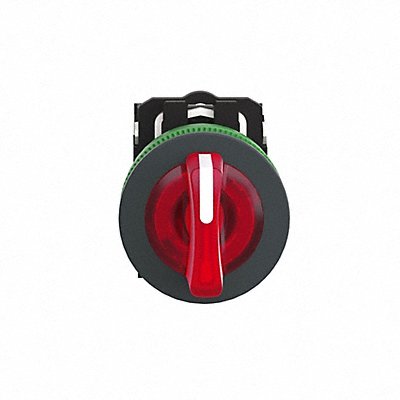 SCHNEIDER ELECTRIC XB5FK134M5 Selector Switch Illuminated 3 Pos 30mm Red