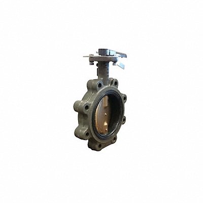 MILWAUKEE VALVE CL223E2 Butterfly Valve Lug 2 In CI EPDM Liner