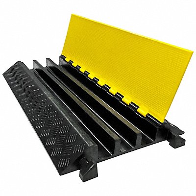 ELECTRIDUCT CPRPSCR600 Cable Protector Hinged Rubber T-Shaped