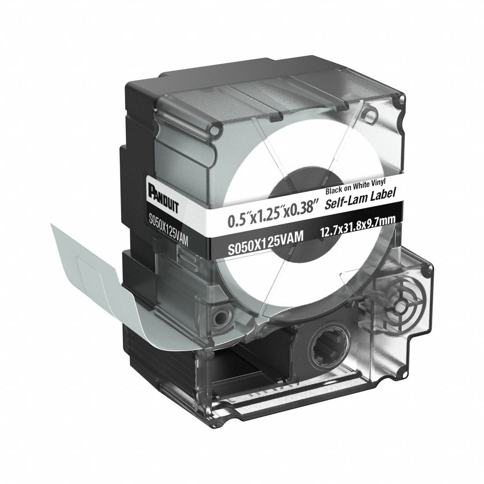 PANDUIT S050X125VAM The S050X125VAM Die-Cut Self-Laminating
