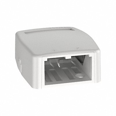 PANDUIT CBXQ2WHA Surface Mount Box 0.875 in White