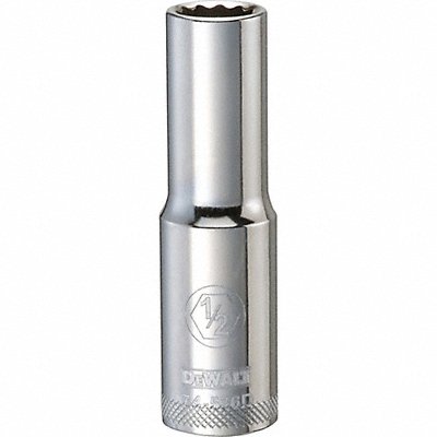 DEWALT DWMT74536OSP Deep Socket 12 Pt 1/2in 1/2in SAE