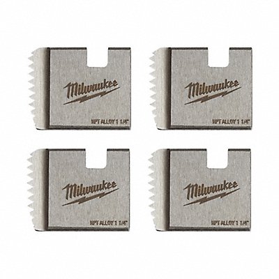 MILWAUKEE 48361104 1-1/4 ALLOY NPT Portable Pipe Dies