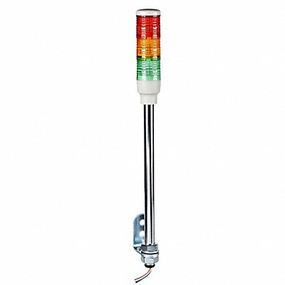 SCHNEIDER ELECTRIC XVC4M3 Tower Light Red Orange Grn Support Tube