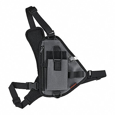 SQUIDS BY ERGODYNE 3145 Gray Barcode Scanner Chest Harness