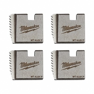 MILWAUKEE 48361106 2 ALLOY NPT Portable Pipe Dies PK4