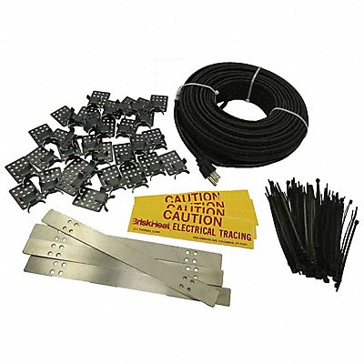 BRISKHEAT FFRG25125 Cable Speed Trce Roof/Guttr 125 ft 240V