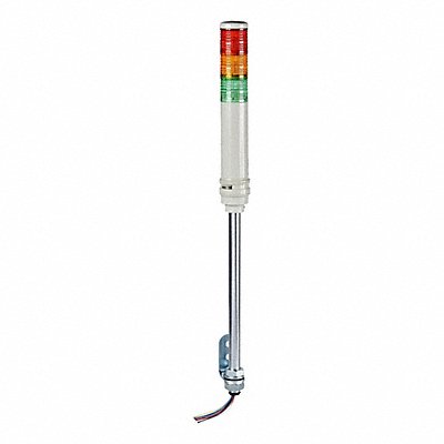 SCHNEIDER ELECTRIC XVC4M35S Tower Light Red Orange Grn Support Tube
