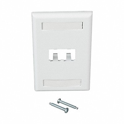 PANDUIT CFPL2WHY Wall Plate 4.5 in H White
