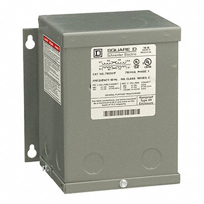 SQUARE D 750SV1F Transformer 750VA 240VAC 480VAC