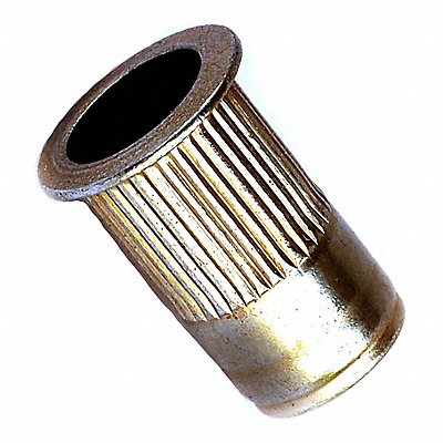 AVK AKS4T58057 Rivet Nut Knurled Steel Zinc Yellow PK25