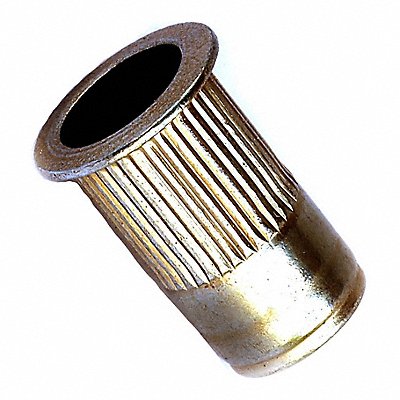 AVK AKS4T616150 Rivet Nut Knurled Steel Zinc Yellow PK10