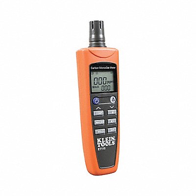 KLEIN TOOLS ET110 CO Meter 32 F to 122 F LCD