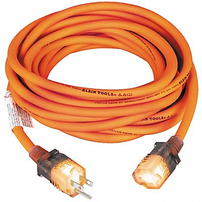 KLEIN TOOLS EXC2515 Glow End Extension Cord 25-Foot