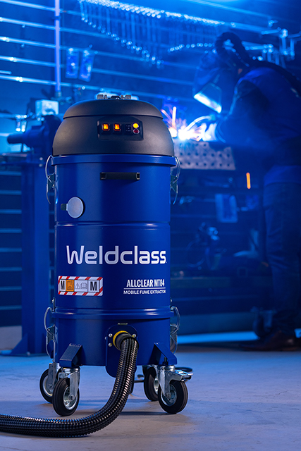Weldclass WC-MT84 Fume Extractor ALLCLEAR MT84 (Fume Extractor Only, For On-Torch Extraction) 230V 15A with 3m Hose - view 4