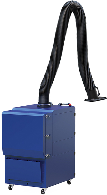Weldclass 91300AMA1 Fume Extractor Mobile ALLCLEAR MA300 AUTO 1ph/230V Single 3m Arm Auto-Clean - view 6