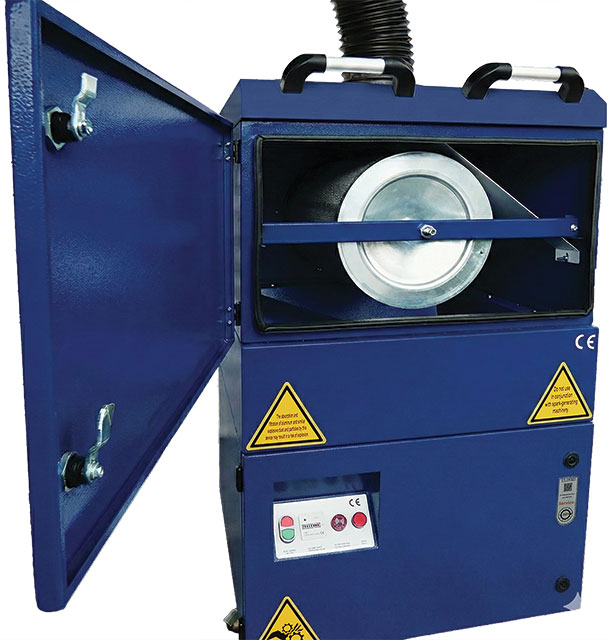 Weldclass 91300AMA1 Fume Extractor Mobile ALLCLEAR MA300 AUTO 1ph/230V Single 3m Arm Auto-Clean - view 7
