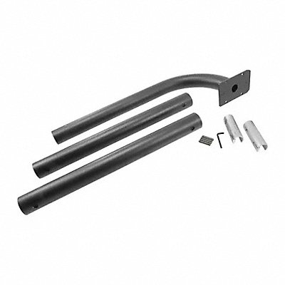 GTO FM100 Gooseneck Pedestal-In Ground for Keypad