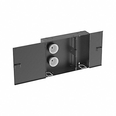 PANDUIT FWME4 Fiber Optic Splice Enclosure Black