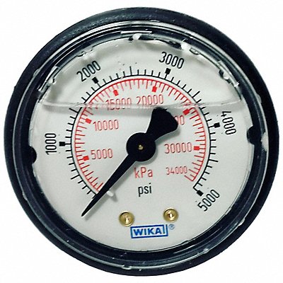 WIKA 11313205000B Pressure Gauge 2 Dial Size