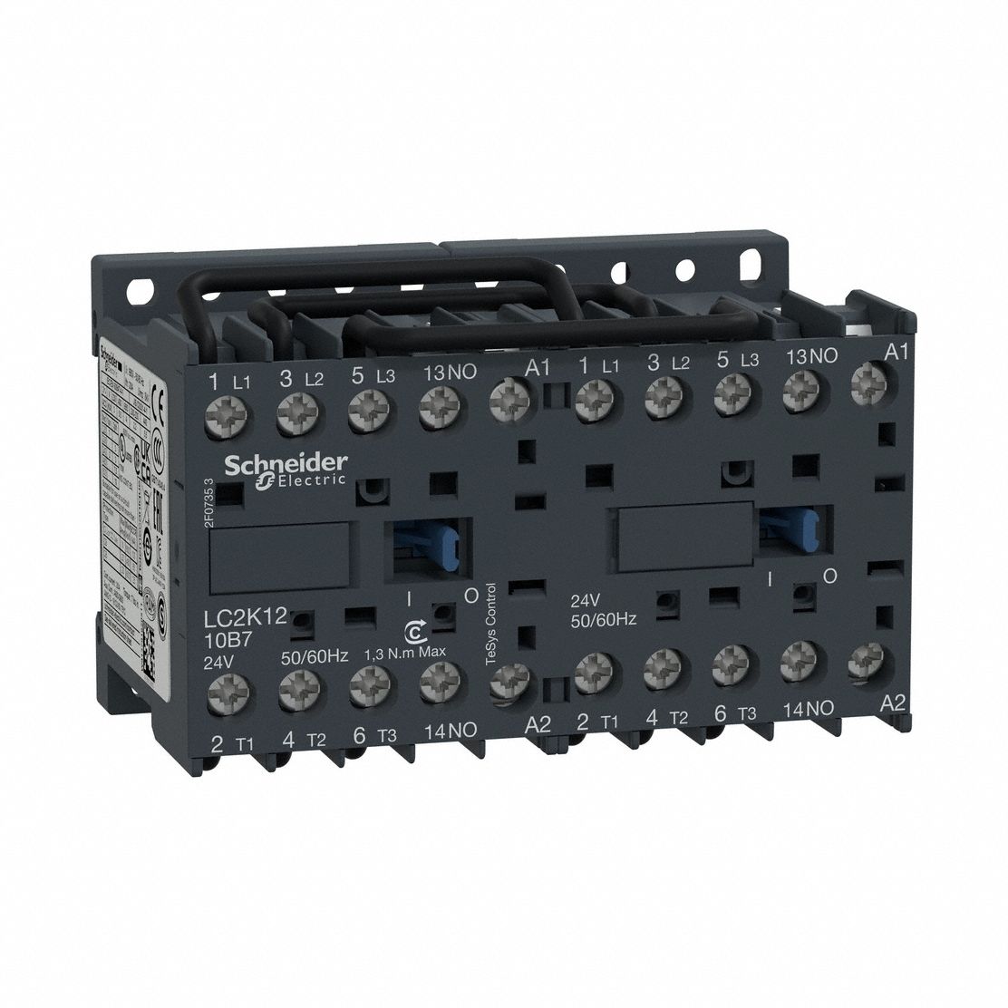 SCHNEIDER ELECTRIC LC2K1210G7 Reversing Contactor 120V Coil 12A Iec