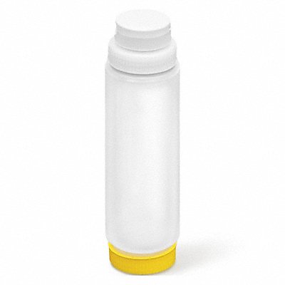 VOLLRATH 490242000000 Squeeze Bottle Clear/Yellow Polyethylene