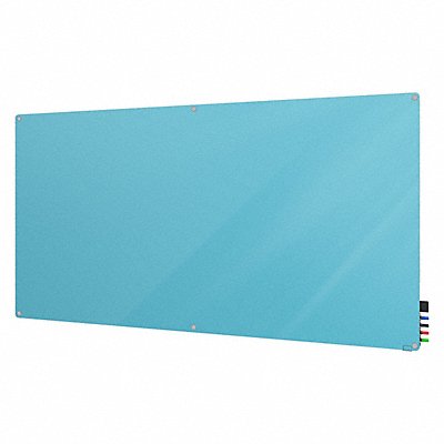 GHENT HMYRM46BE Dry Erase Board Magnetic Glass 72 W