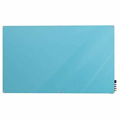 GHENT HMYRM48BE Dry Erase Board Magnetic Glass 96 W
