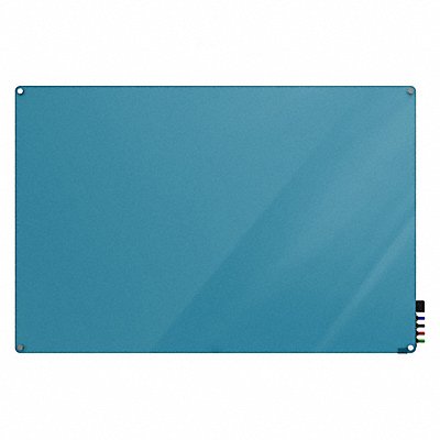 GHENT HMYRM34BE Dry Erase Board Magnetic Glass 48 W