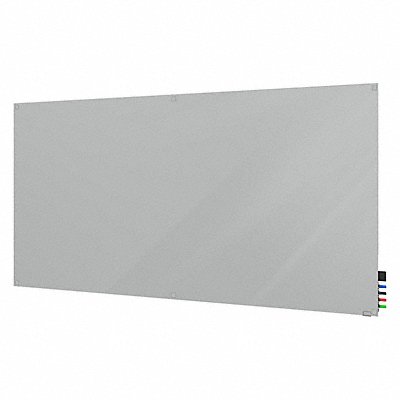 GHENT HMYSM48GY Dry Erase Board Magnetic Glass 96 W