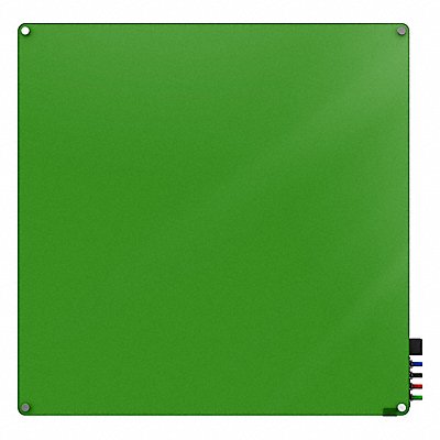 GHENT HMYRN44GN Dry Erase Board Non-Magnetic Glass 48 W