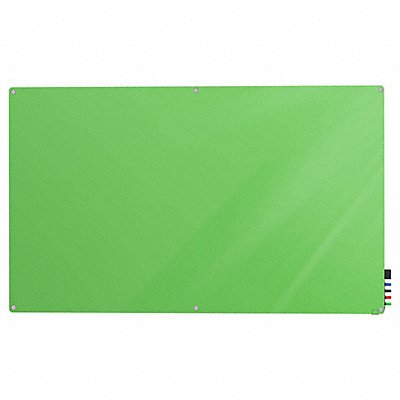 GHENT HMYRN48GN Dry Erase Board Non-Magnetic Glass 96 W