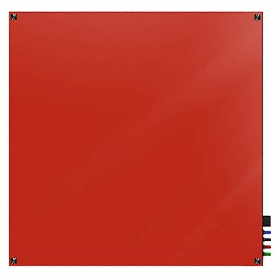 GHENT HMYSN44PH Dry Erase Board Non-Magnetic Glass 48 W