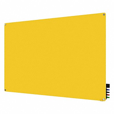 GHENT HMYRN34YW Dry Erase Board Non-Magnetic Glass 48 W