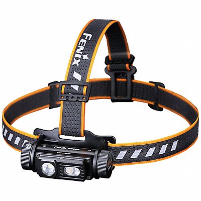 FENIX LIGHTING HM60R Industrial Headlamps Black Al 3 3/8 in L