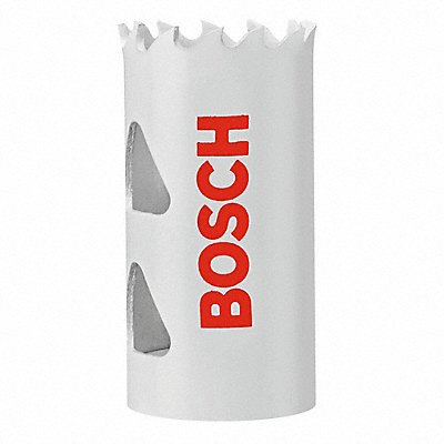 BOSCH HBT100 Hole Saws 1 Dia Bi-Metal Shank 1/4