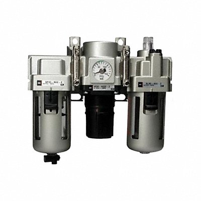 SMC AC20AN02ZD Filter Regulator Lubricator 1/4 NPT