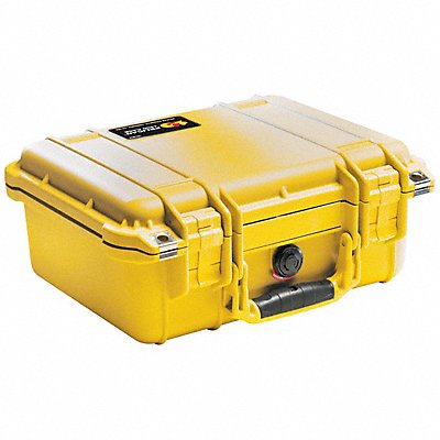 PELICAN 1400 F0968 Protective Case 4 in Double Throw Yellow