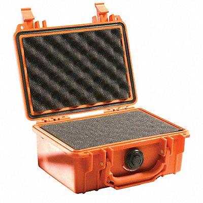 PELICAN 1120 E9265 Protective Case 2 15/16 in Double Throw Orange