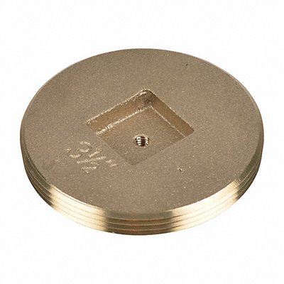 OATEY 42744 Cleanout Plug 3 1/2 Brass