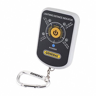 GENERAL LD7 Personal Lightning Detector 40 Miles