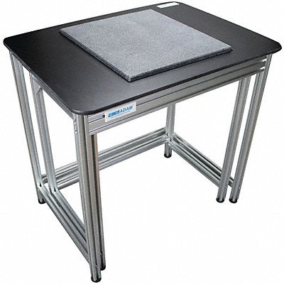 ADAM EQUIPMENT 104008036 Anti Vibration Table Silver and Black
