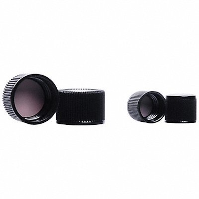 KIMBLE 45066C24 Cap 24 mm Dia Black PK150