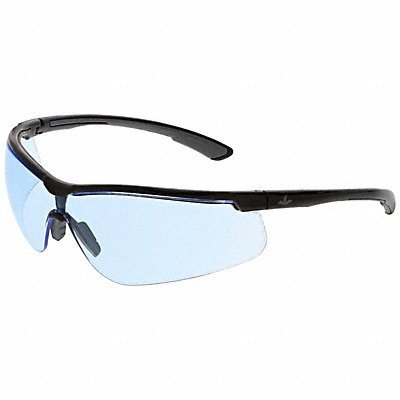 MCR SAFETY KD713AF Safety Glasses Polycarbonate Black Uni