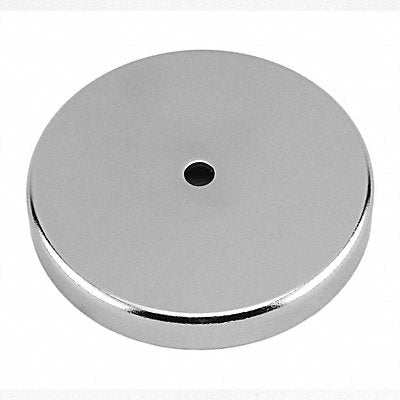 GRAINGER 6XY87 Encased Round Base Magnet 25 lb Pull