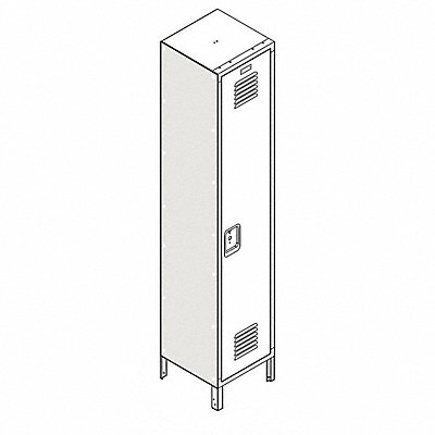 LYON LLC 7GLECPSF72P181 Locker Painted Side Panel