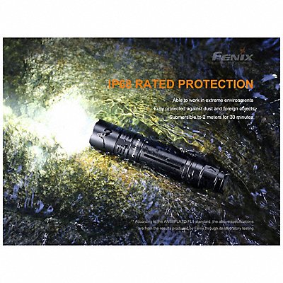 FENIX LIGHTING PD32V20 Industrial Flashlight Aluminium Black 1200lm